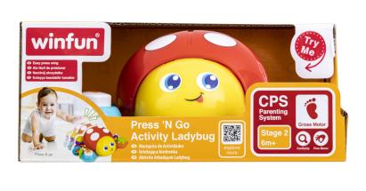 Gărgăriță interactivă Winfun pentru bebeluși 6+ luni, cu melodii