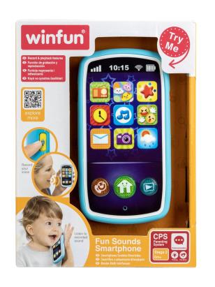 Smartphone interactiv pentru bebelusi Winfun cu sunete si lumini, 6+ luni