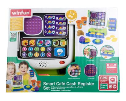 Casă de marcat pentru copii Winfun cu lumini LED și accesorii