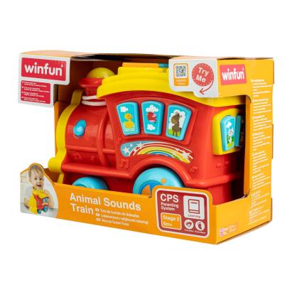 Trenuleț interactiv Winfun cu sunete, lumini și animale