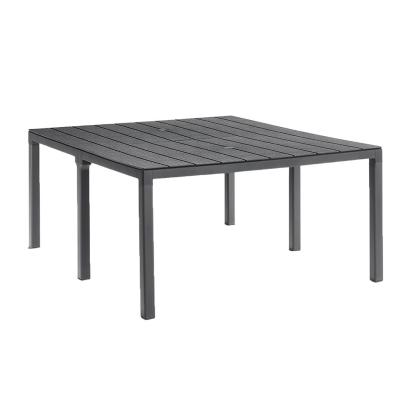 Masă de grădină extensibilă din plastic Leziter Tulsa, grafit