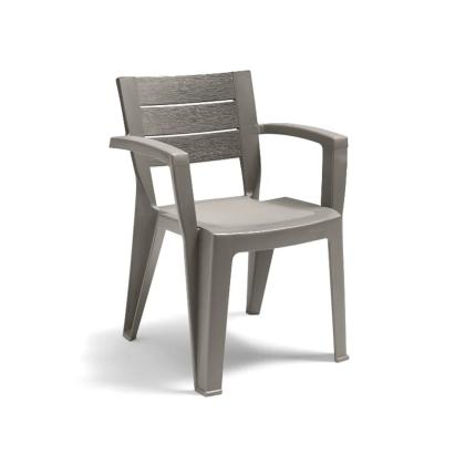 Scaun de grădină din plastic Leziter Milla, cappuccino