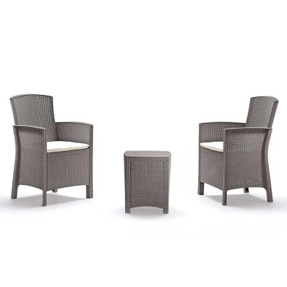 Set mobilier de grădină pentru balcon Lima Balcony, cappuccino