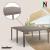 Set mobilier de grădină Leziter Monza 8+1, cappuccino, masă extensibilă