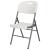 Scaun pliabil HDPE cu cadru metalic, pentru catering sau gradina, 46x53x86 cm, 150 kg, alb Household NewTrend