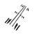 Set bare portbagaj longitudinale aluminiu auto compatibile Renault Express 2024->  Cod: ER-BALON-02 ER-A