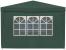 Perete lateral pavilion gradina, cu fereastra, prindere velcro, 3x2 m, material PE impermeabil, verde Household NewTrend