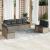 Set canapele de grădină cu perne, 8 piese, gri, poliratan GartenMobel Dekor