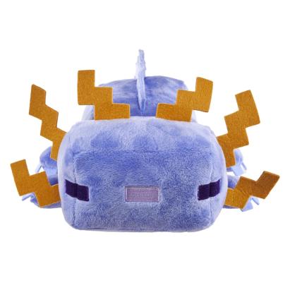 Jucarie de Plus Minecraft Axolotl Albastru, 20 cm, Mattel