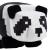 Jucarie de plus Minecraft Panda 20 cm, figurina moale pentru copii