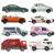 Set 8 masinute metalice Matchbox cu Ford Van exclusiv, scara 1:64