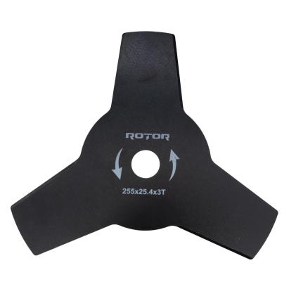 Disc motocoasă 3T Rotor 255x25,4x1,4 mm pentru buruieni și vegetație densă