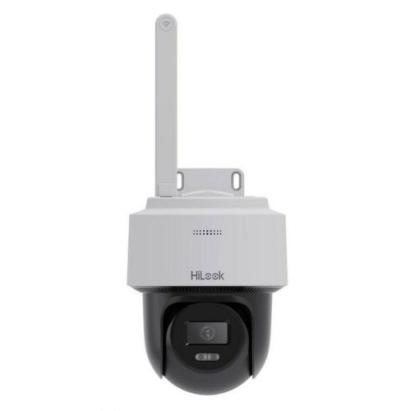 Camera IP Wi-Fi rotativa PT HiLook, 4MP, IR 30m, Microfon, Difuzor, Auto-Tracking, slot microSD, IP66 - PTZ-N2C400I-W(W) SafetyGuard Surveillance