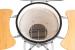 Grătar ceramic Kamado Egg 21 inch, Ø 46,7 cm, negru, cu suport și roți