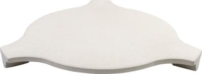 Deflector ceramic pentru gatire indirecta Kamado Egg 21 inch, 40,5 cm