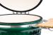 Grătar ceramic Kamado Egg 26 inch verde, cu suport și roți