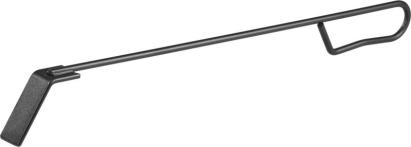 Cârlig metalic pentru grătar Kamado Egg, 34,5 cm, negru
