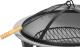 Focar de gradina Strend Pro Mara BBQ, metalic, rotund, 57x57x40 cm