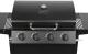 Grătar pe gaz Strend Pro Malaga BBQ cu 4 arzătoare și capac