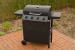 Grătar pe gaz Strend Pro Malaga BBQ cu 4 arzătoare și capac