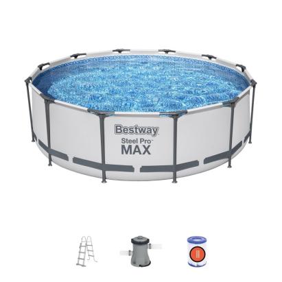 Piscină supraterană Bestway Steel Pro MAX 366x100 cm cu filtru și scară