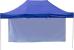 Cort pavilion pliabil Festival 30, 3x3 m, albastru, prelată UV