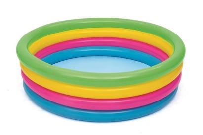 Piscină gonflabilă pentru copii Bestway Rainbow, 157 x 46 cm