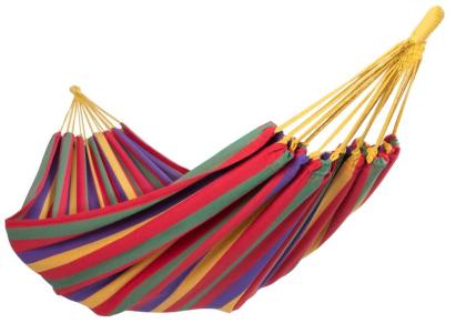 Hamac de grădină din bumbac multicolor, 240x160 cm, max. 200 kg
