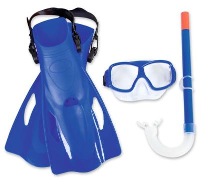 Set snorkeling copii Bestway Hydro-Swim cu masca, snorkel si labe