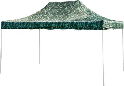 Cort pavilion pliabil Festival 30, 3x3 m, camuflaj, rezistent UV