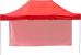 Cort pavilion pliabil FESTIVAL 30, 3x3 m, roșu, profesional, UV