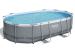 Piscină supraterană ovală Bestway Power Steel cu filtru și scară 488x305x107 cm