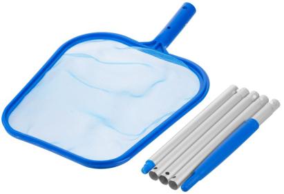 Minciog pentru piscina Strend Pro, pentru frunze, cu coada 122 cm