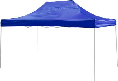 Cort pliabil pentru evenimente Festival 60, 3x6 m, albastru, fără pereți