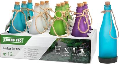 Lampă solară decorativă Strend Pro Nunki tip sticlă, LED, 250 mm