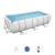 Piscină supraterană Bestway Power Steel cu filtru, scară și dozator 404x201x100 cm
