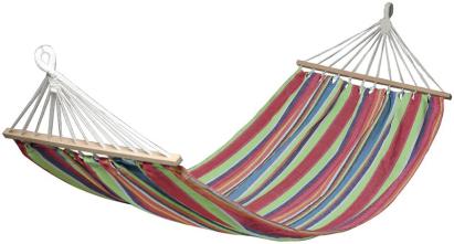 Hamac de gradina Yulia din bumbac multicolor, 200x100 cm, 100 kg