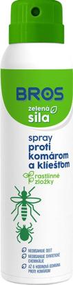 Spray repelent Bros impotriva tantarilor si capuselor, 90 ml