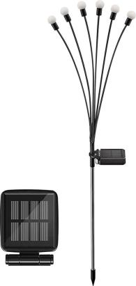 Lampă solară de grădină Strend Pro Firefly, 6 LED, 72 cm