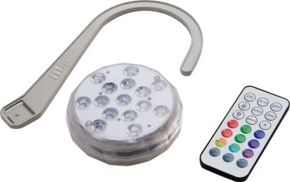 Lampa LED subacvatică MSpa pentru jacuzzi și piscină, 16 culori, IP68