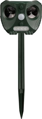 Aparat anti animale cu ultrasunete, solar, pentru gradina si curte