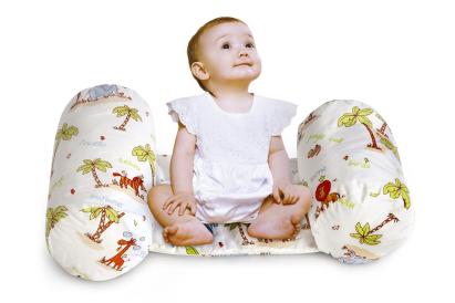 Perna de siguranta pentru bebelusi Jungle din bumbac 100%, 40x30 cm