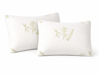 Set 2 perne Somnart Bamboo Memory Foam cu husă detașabilă, 50x70 cm