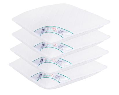 Set 4 perne matlasate Somnart HypoallergenicMed, microfibra 70x70, lavabile la 95°C