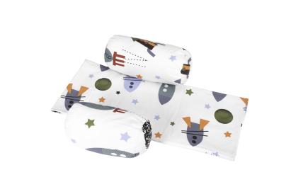 Suport de siguranta pentru bebelusi SomnArt cu paturica impermeabila Racheta