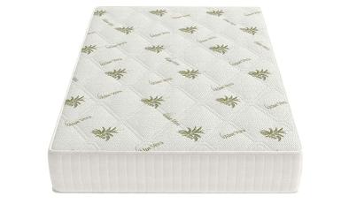 Saltea cu memorie Somnart Memory Ultimate 140x200, 24 cm, Aloe Vera