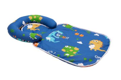 Păturică impermeabilă pentru bebeluși cu tetieră detașabilă, Dinozauri