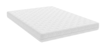 Saltea ortopedică Somnart 140x190 cm, spumă poliuretanică, 17 cm, fermitate medie