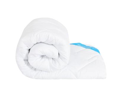 Pilota de iarna antiacarieni Somnomed, microfibra alba 150x200 cm, 400 gsm