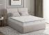 Topper saltea 90x200 SomnoMed antiacarieni, 7 cm, husa lavabila